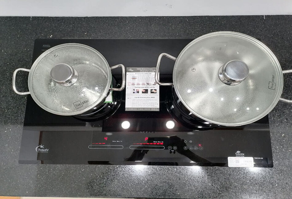 Bếp Từ Đôi Âm Tomate TOM 02I-G8