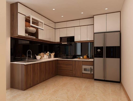 Tủ Bếp Gỗ Công Nghiệp